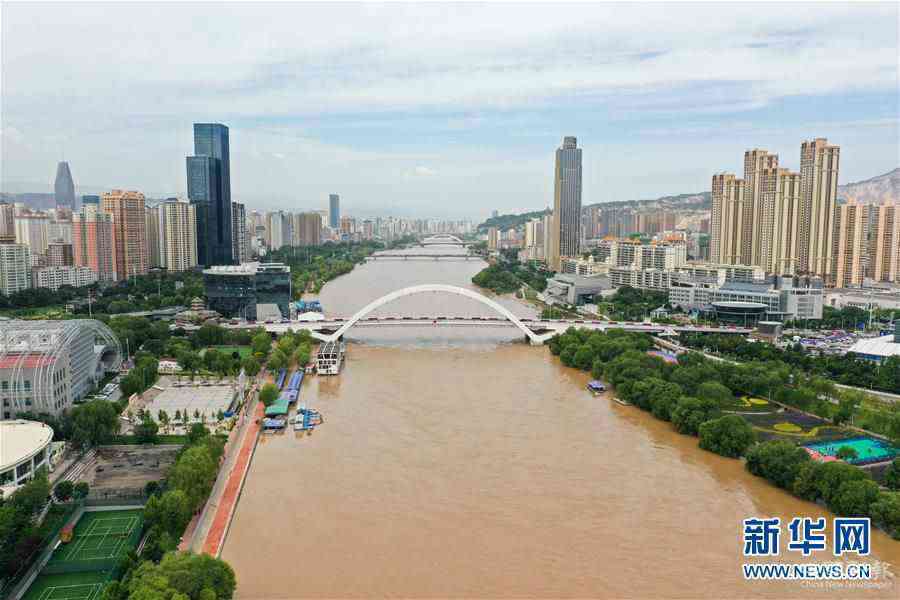 （環(huán)境）（2）持續(xù)降雨致黃河蘭州段水位上漲