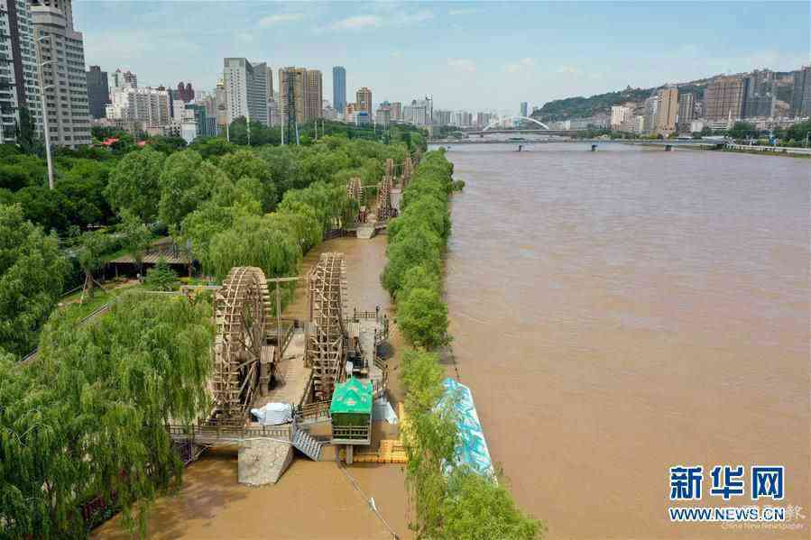 （環(huán)境）（3）持續(xù)降雨致黃河蘭州段水位上漲