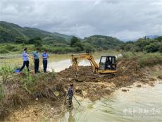 湖南汝城：聞令而動，砍青掃障、巡河巡堤忙