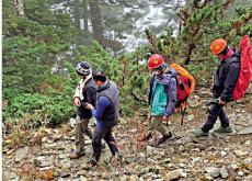 花蓮6.2級地震 5登山客遭落石砸傷