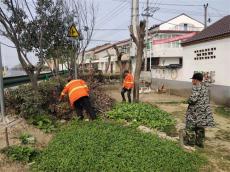 安徽廬江縣郭河鎮(zhèn)：開(kāi)展春季“大掃除” 扮靚鄉(xiāng)村顏值