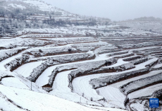 甘肅部分地區(qū)出現(xiàn)降雪